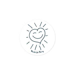 Open image in slideshow, &quot;Thanks for Being&quot; Bubble-free stickers
