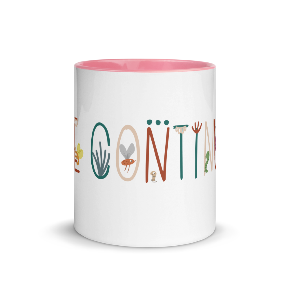 "To be Continued" Mug with Color Inside