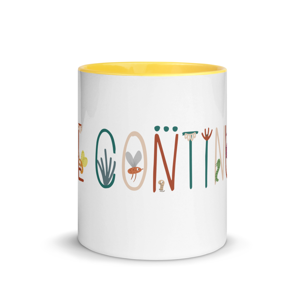 "To be Continued" Mug with Color Inside